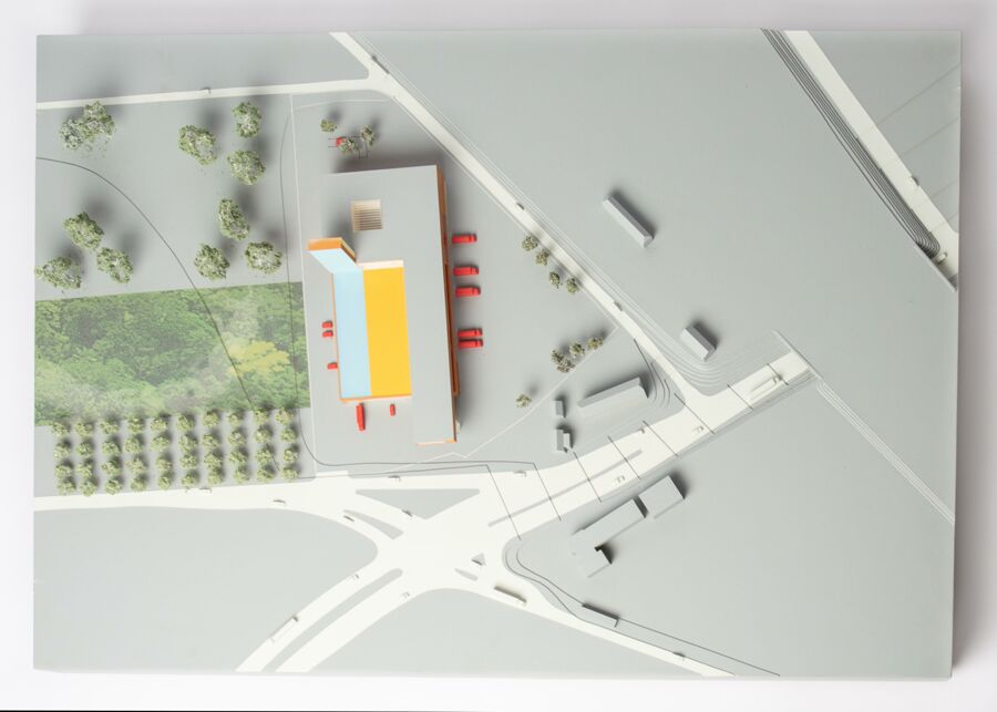 vergrößerte Ansicht des Objekts