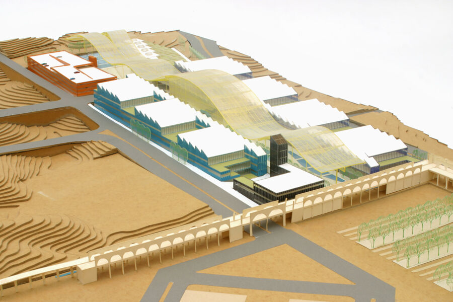 vergrößerte Ansicht des Objekts