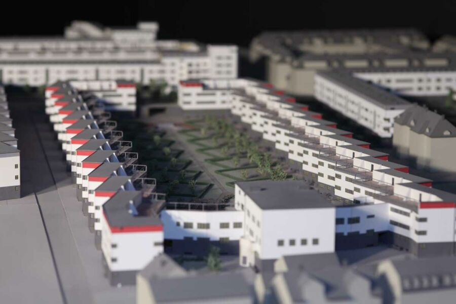 vergrößerte Ansicht des Objekts