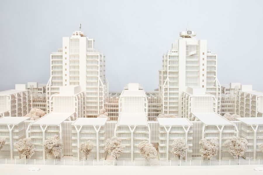 vergrößerte Ansicht des Objekts