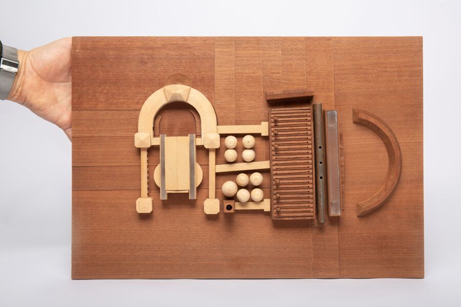 vergrößerte Ansicht des Objekts