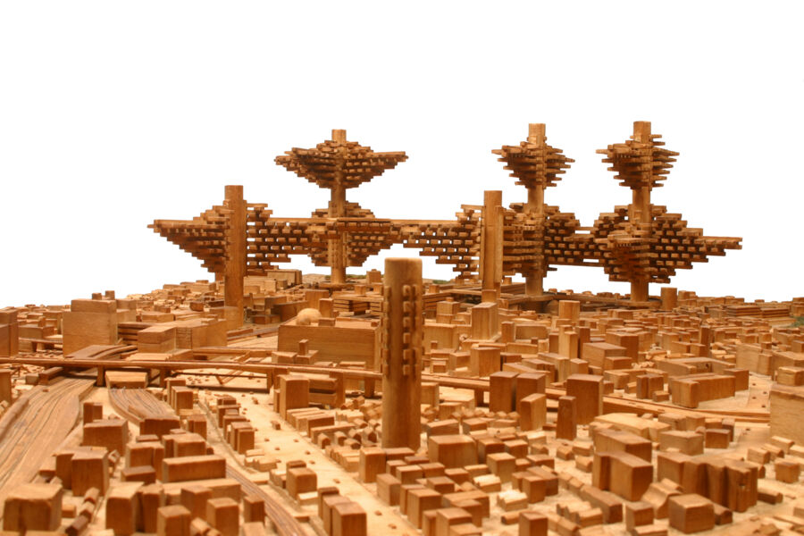 vergrößerte Ansicht des Objekts