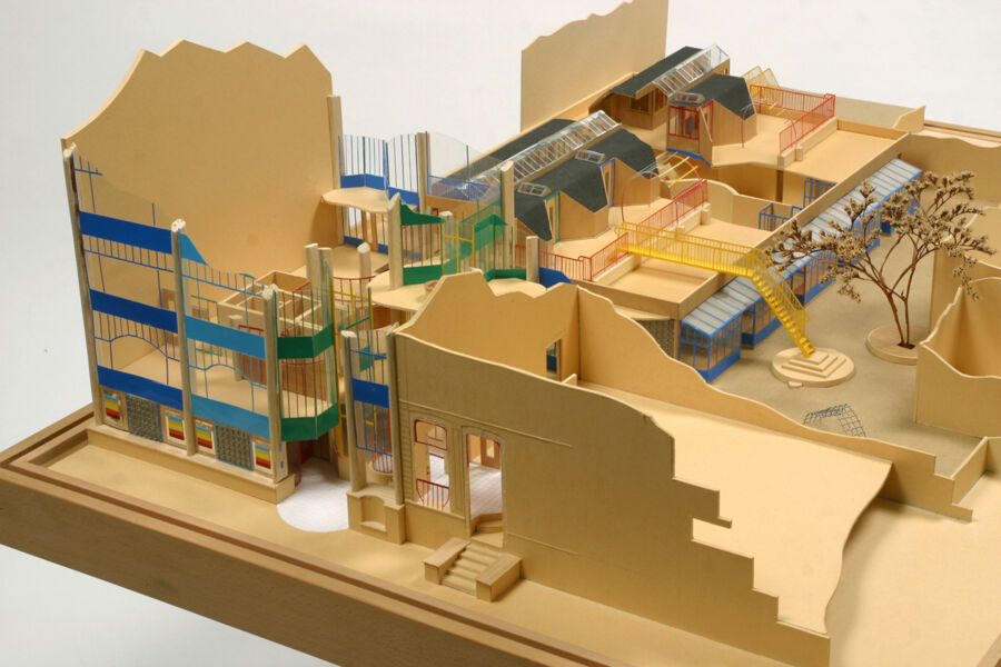 vergrößerte Ansicht des Objekts