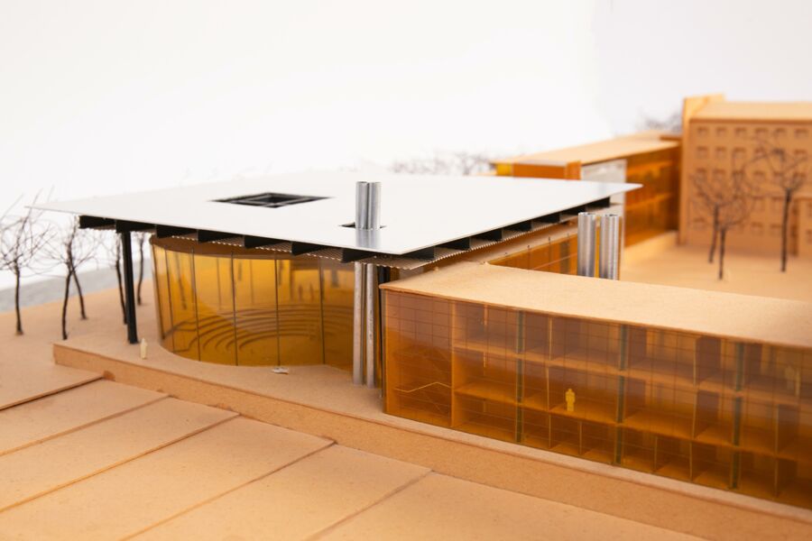 vergrößerte Ansicht des Objekts