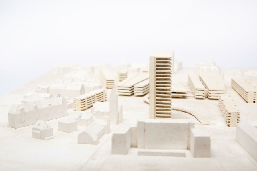 vergrößerte Ansicht des Objekts