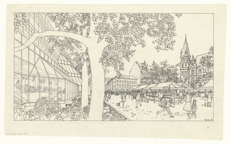 vergrößerte Ansicht des Objekts