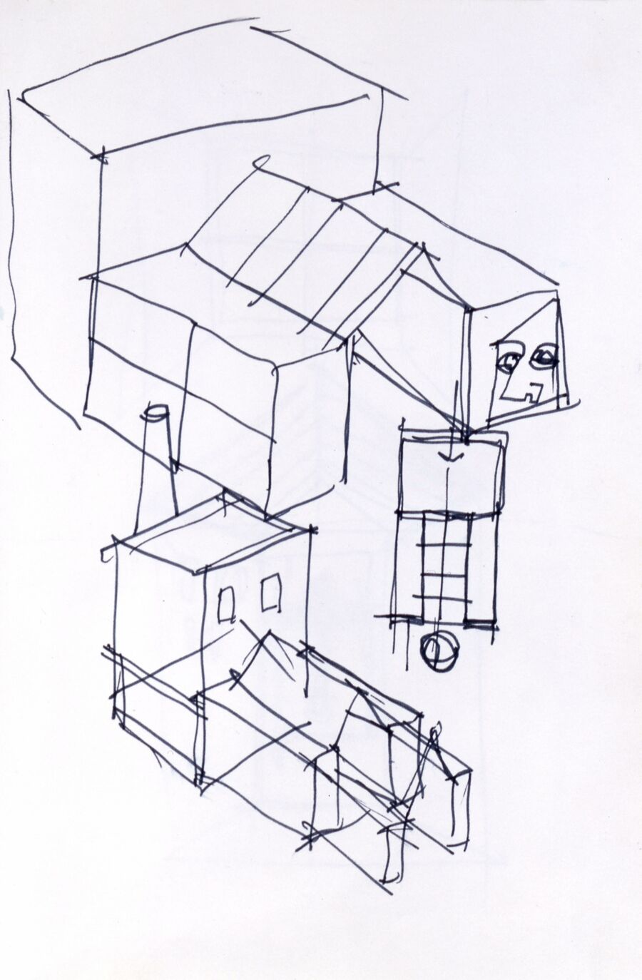 vergrößerte Ansicht des Objekts