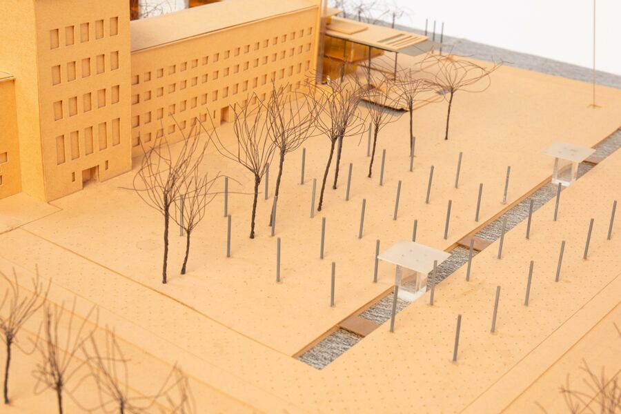 vergrößerte Ansicht des Objekts