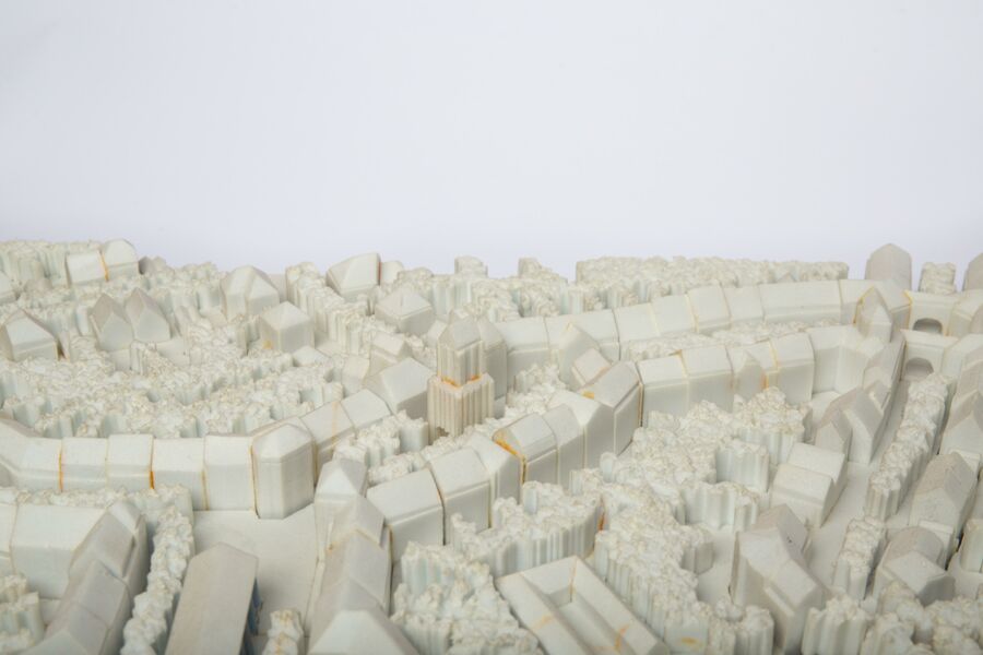 vergrößerte Ansicht des Objekts