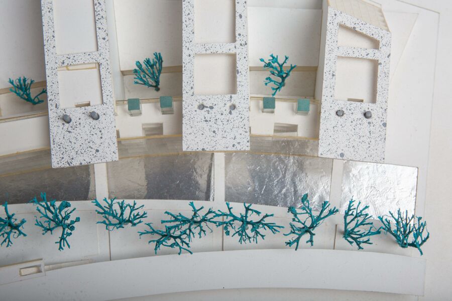 vergrößerte Ansicht des Objekts