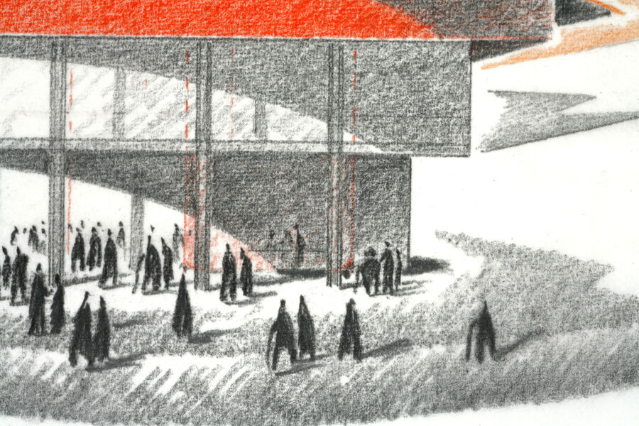 vergrößerte Ansicht des Objekts