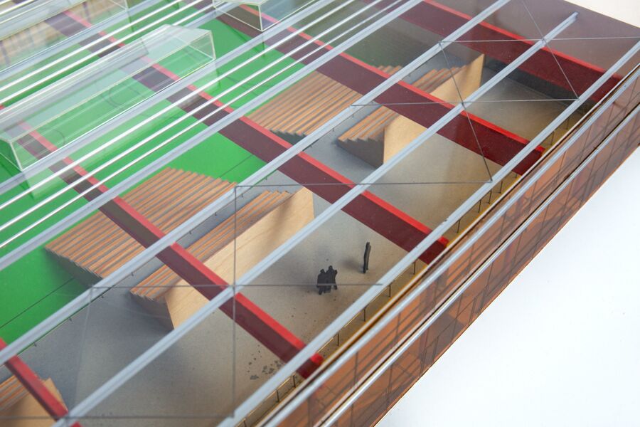 vergrößerte Ansicht des Objekts