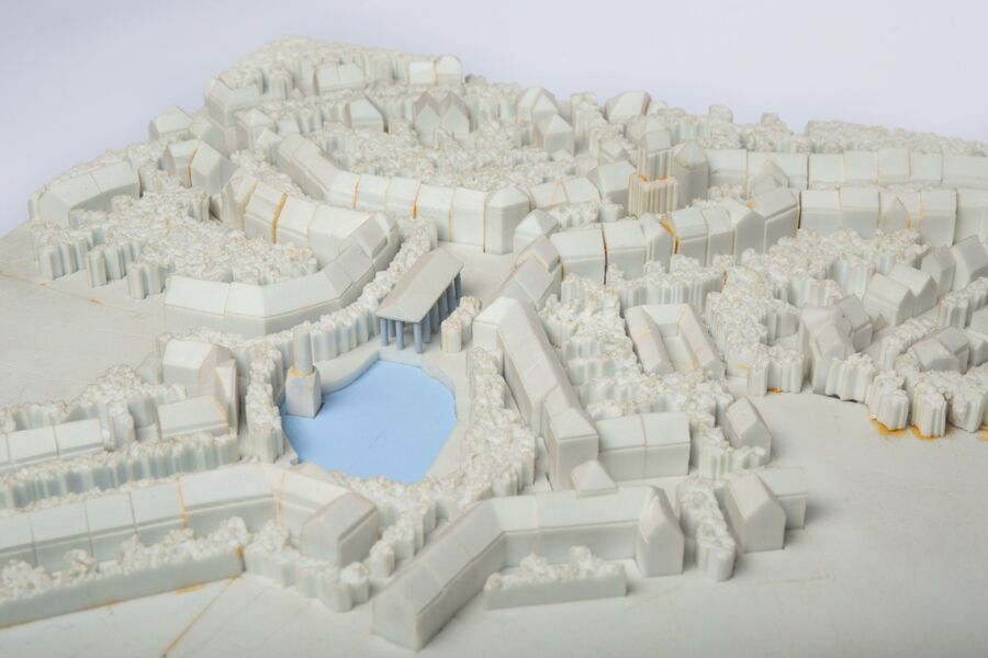 vergrößerte Ansicht des Objekts