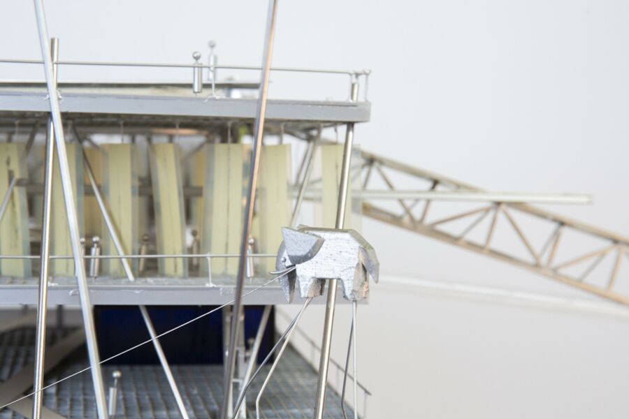 vergrößerte Ansicht des Objekts