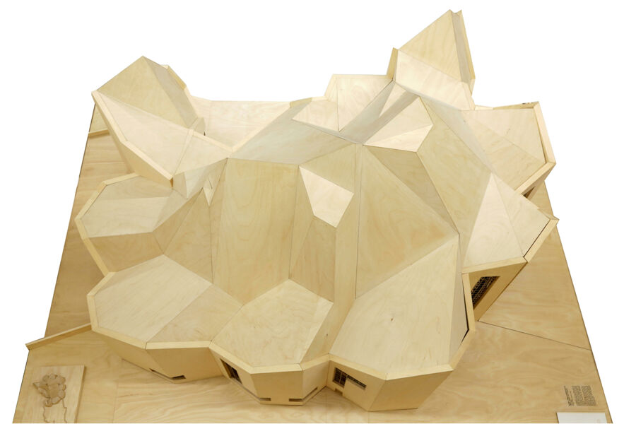 vergrößerte Ansicht des Objekts