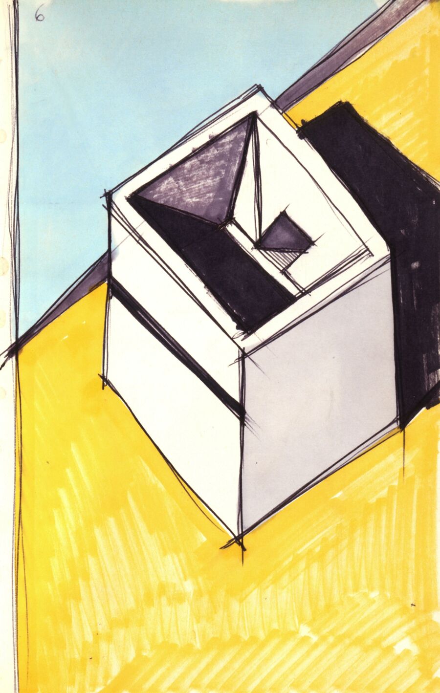 vergrößerte Ansicht des Objekts