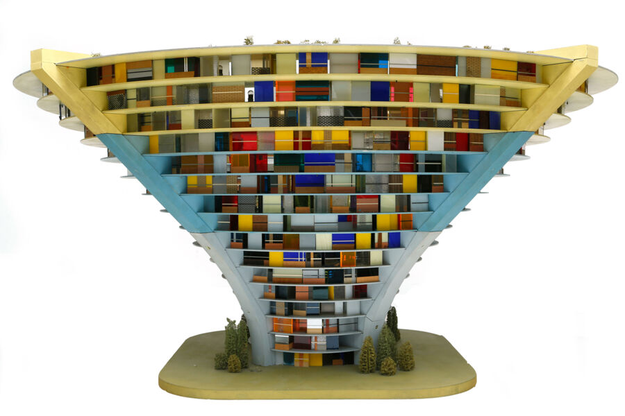 vergrößerte Ansicht des Objekts