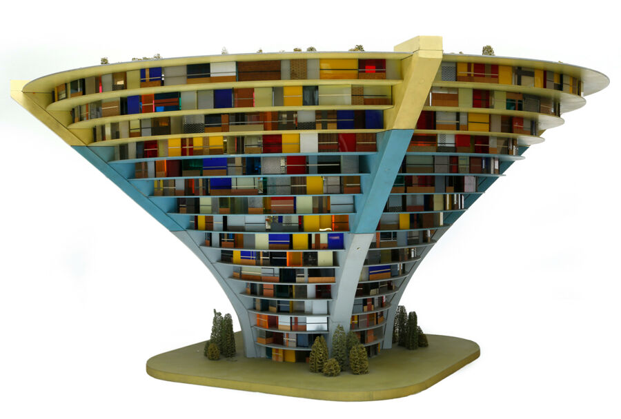 vergrößerte Ansicht des Objekts