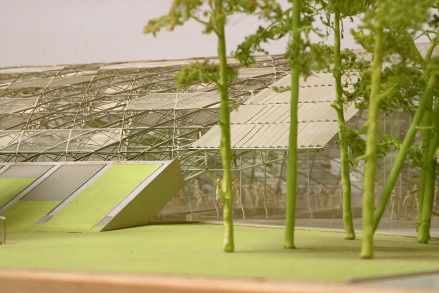 vergrößerte Ansicht des Objekts