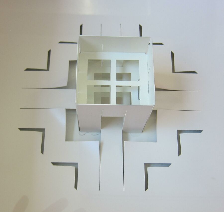 vergrößerte Ansicht des Objekts