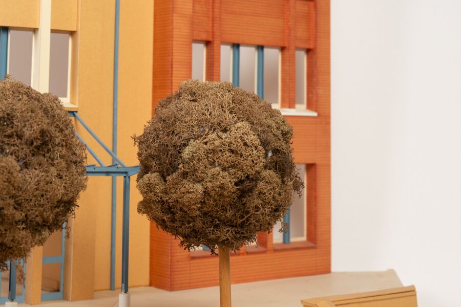 vergrößerte Ansicht des Objekts