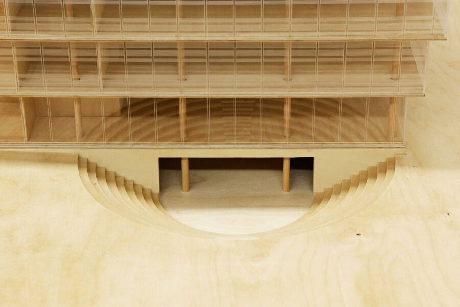 vergrößerte Ansicht des Objekts