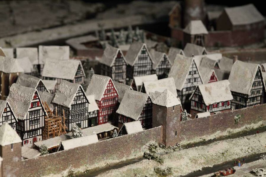 vergrößerte Ansicht des Objekts