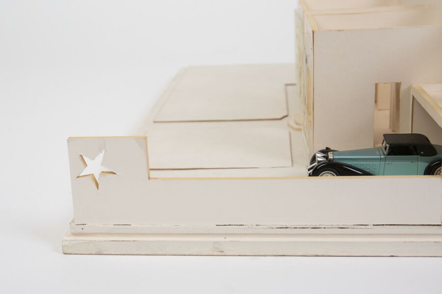 vergrößerte Ansicht des Objekts