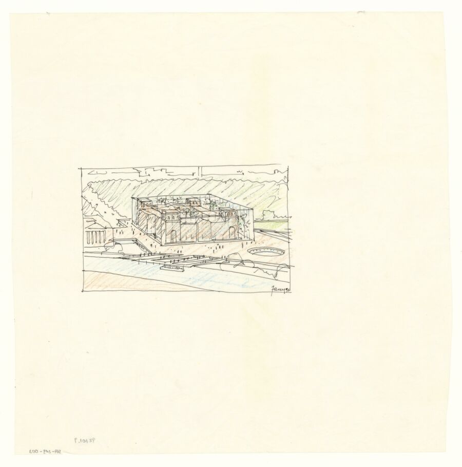 vergrößerte Ansicht des Objekts